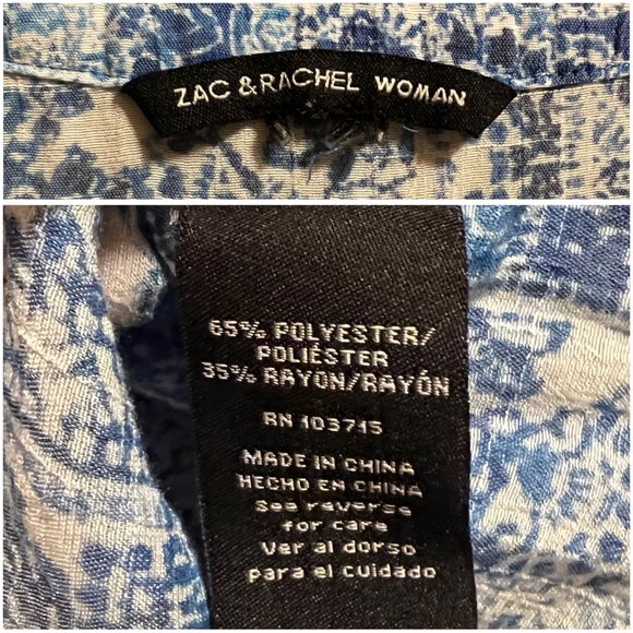 ZAC & RACHEL patterned blouse - Picture 4 of 7